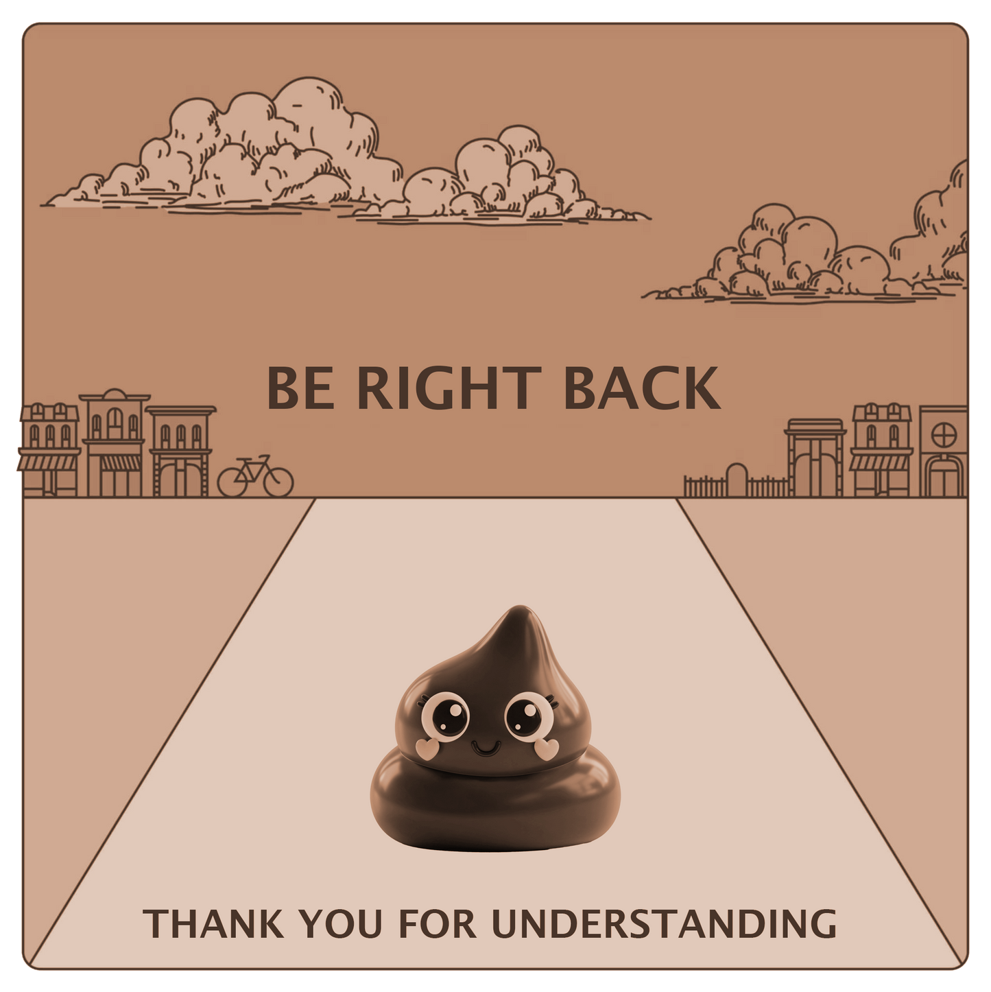 Professional Retail Signage : Pooping