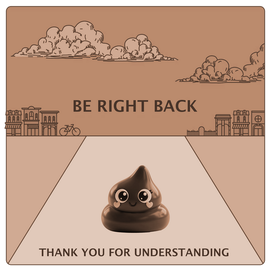 Professional Retail Signage : Pooping